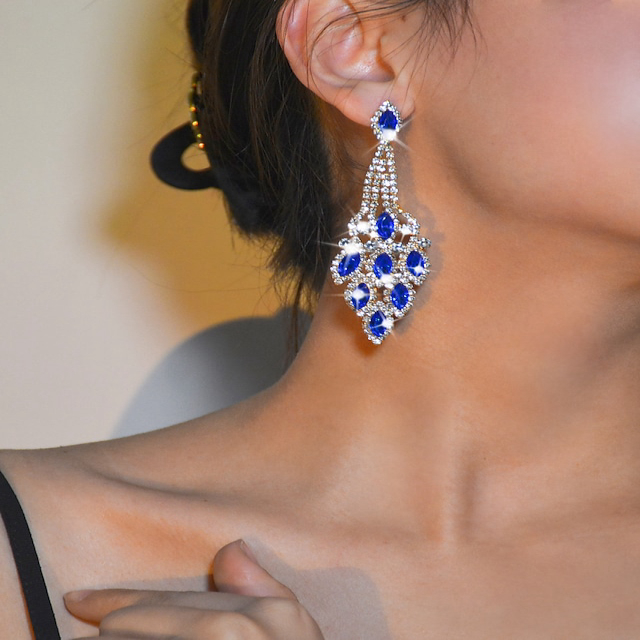 1 Pair Dangle Earrings Crystal Earrings For Women's Cubic Zirconia Wedding Party Evening Daily Acrylic Rhinestone Chandelier