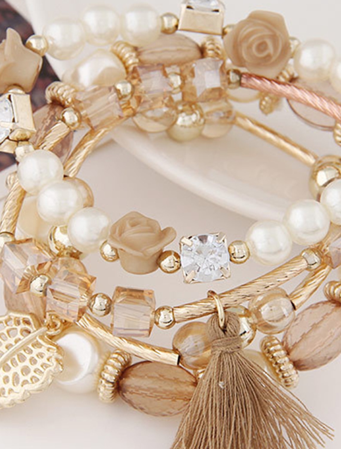 Women's Bracelets Fashion Outdoor Leaf Bracelets & Bangles